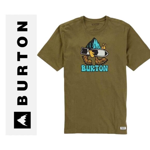 Burton Men’s Lorid Short Sleeve Tee Shirt - Size S - Picture 1 of 4
